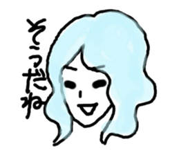 Various girls hiropon version sticker #8465722