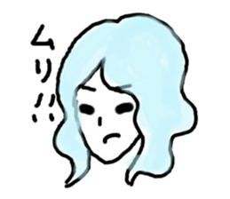 Various girls hiropon version sticker #8465725