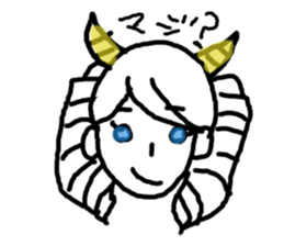 Various girls hiropon version sticker #8465727