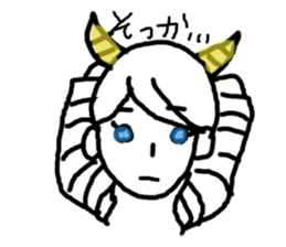 Various girls hiropon version sticker #8465728