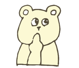 Polar Bear ! sticker #8466290