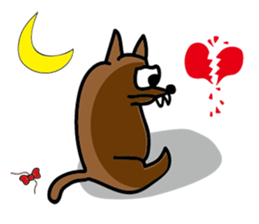 Jiu Jiu Wolf sticker #8466671