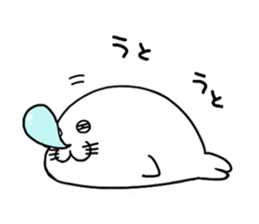 Funny seal sticker #8466740