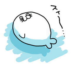 Funny seal sticker #8466742
