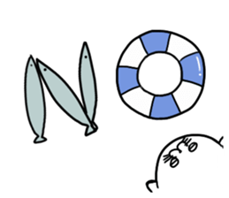 Funny seal sticker #8466758