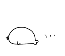 Funny seal sticker #8466762
