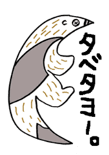 Button Eyes Animal sticker #8467146