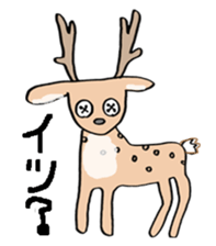 Button  Eyes  Animal sticker #8467156