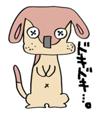 Button  Eyes  Animal sticker #8467170