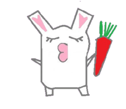 A sticker of cute animals. sticker #8467237