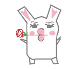 A sticker of cute animals. sticker #8467238