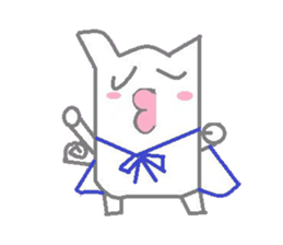 A sticker of cute animals. sticker #8467245