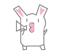 A sticker of cute animals. sticker #8467246