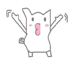 A sticker of cute animals. sticker #8467249