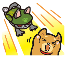 FallingDog sticker #8467847