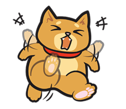 FallingDog sticker #8467857