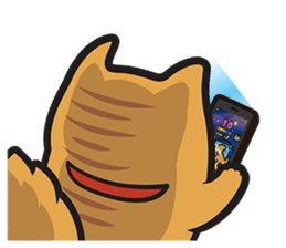 FallingDog sticker #8467858