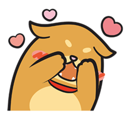 FallingDog sticker #8467871