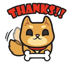 FallingDog sticker #8467876