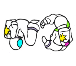 Nostalgic astronaut Sigekuni boy sticker #8467891