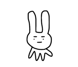 happy rabbit love sticker #8468126