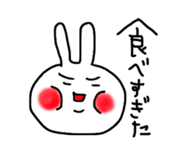 happy rabbit love sticker #8468133