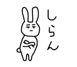 happy rabbit love sticker #8468152