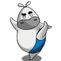 White Hippo