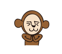 monkey GOGO sticker #8468814