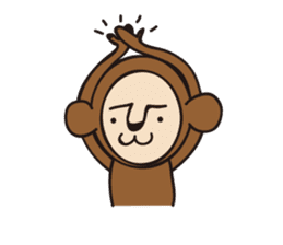 monkey GOGO sticker #8468816