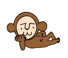 monkey GOGO sticker #8468817