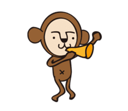 monkey GOGO sticker #8468818