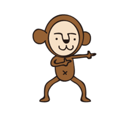 monkey GOGO sticker #8468820
