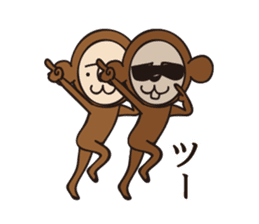 monkey GOGO sticker #8468831