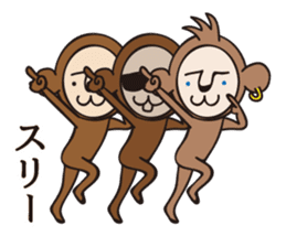 monkey GOGO sticker #8468832