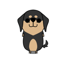 dachshund! sticker #8469034