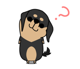 dachshund! sticker #8469037