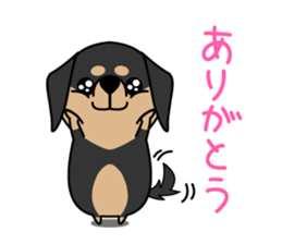 dachshund! sticker #8469039