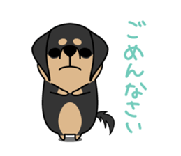 dachshund! sticker #8469040