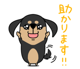 dachshund! sticker #8469046