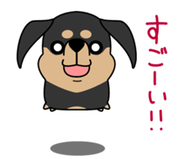 dachshund! sticker #8469050