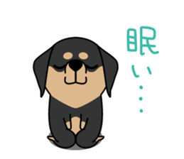 dachshund! sticker #8469053