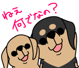 dachshund! sticker #8469055