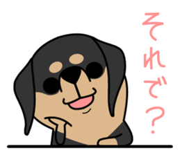 dachshund! sticker #8469057