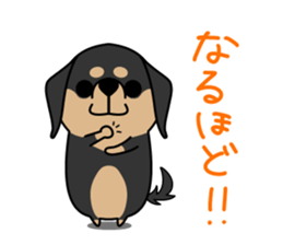 dachshund! sticker #8469058