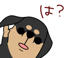 dachshund! sticker #8469059