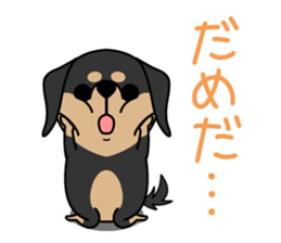 dachshund! sticker #8469062