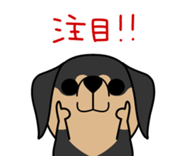 dachshund! sticker #8469063