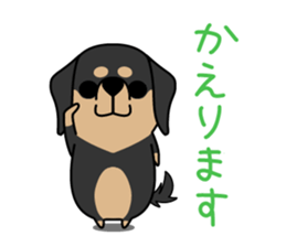 dachshund! sticker #8469068