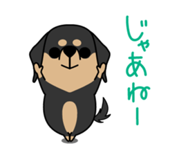 dachshund! sticker #8469072